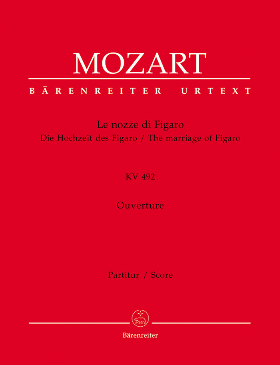 【輸入楽譜】モーツァルト,WolfgangAmadeus:オペラ「フィガロの結婚」KV492:序曲/原典版/Finscher編:指揮者用大型スコア[モーツァルト,WolfgangAmadeus]